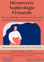 découverte sophro enceinte septembre